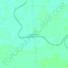 Passo do Lontra topographic map, elevation, terrain