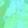 Karayambedu topographic map, elevation, terrain