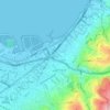 Aamaret Chalhoub topographic map, elevation, terrain