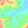San José la Arada topographic map, elevation, terrain