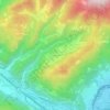 Tollinggraben topographic map, elevation, terrain