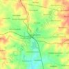 Bangarapete topographic map, elevation, terrain