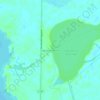Laguna La Redonda topographic map, elevation, terrain