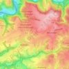 Krähwinkel topographic map, elevation, terrain