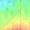 Ferndale topographic map, elevation, terrain