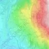 Possy topographic map, elevation, terrain