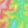 内黄 topographic map, elevation, terrain