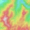 Palestina topographic map, elevation, terrain