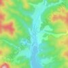 Firiza topographic map, elevation, terrain