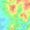 La Croix topographic map, elevation, terrain