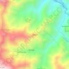 Zapallal topographic map, elevation, terrain