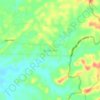 Semoi Dua topographic map, elevation, terrain