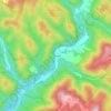 Lead Mine topographic map, elevation, terrain