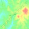 Blackfoot topographic map, elevation, terrain