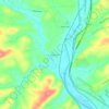 Dauberville topographic map, elevation, terrain