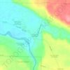 Four Corners topographic map, elevation, terrain