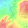 Cerro de las Landrias topographic map, elevation, terrain