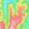 Banchet topographic map, elevation, terrain