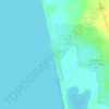 Southwick Beach topographic map, elevation, terrain