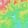 Saint-Martial topographic map, elevation, terrain