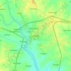 Bargarh topographic map, elevation, terrain