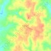 Aurelian Springs topographic map, elevation, terrain