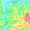 Brunne topographic map, elevation, terrain
