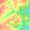 Allens Mill topographic map, elevation, terrain