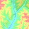 Chloride topographic map, elevation, terrain