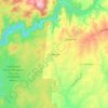 Fallbrook topographic map, elevation, terrain