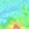 San Amaro topographic map, elevation, terrain