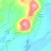 Rine topographic map, elevation, terrain