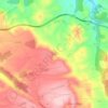 Conill topographic map, elevation, terrain