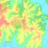 Geneva topographic map, elevation, terrain