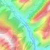 Govindghat topographic map, elevation, terrain