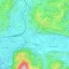 Sarsan topographic map, elevation, terrain