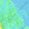 Carrollton topographic map, elevation, terrain