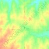 Birmingham topographic map, elevation, terrain