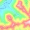 Canto Chuchu topographic map, elevation, terrain