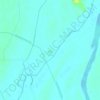 Moses Cone topographic map, elevation, terrain