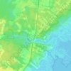 Oceanville topographic map, elevation, terrain