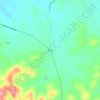 Belfast topographic map, elevation, terrain