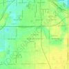 Meadowbrook topographic map, elevation, terrain