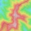 Reddish Knob topographic map, elevation, terrain
