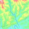 Sun topographic map, elevation, terrain