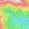 Poggialto topographic map, elevation, terrain
