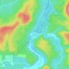 Pittsburg topographic map, elevation, terrain