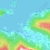 Uskedalen topographic map, elevation, terrain
