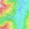 Bärenbichl topographic map, elevation, terrain