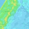 De Pan topographic map, elevation, terrain